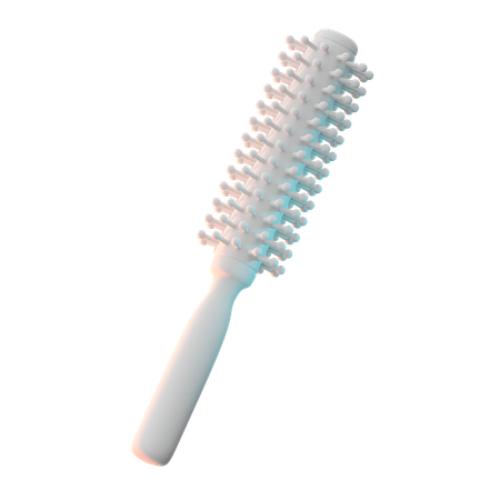 Roll Hair Comb  3D Icon