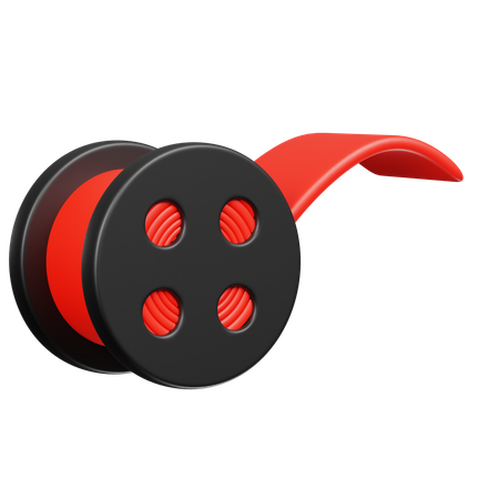 Roll Movie  3D Icon
