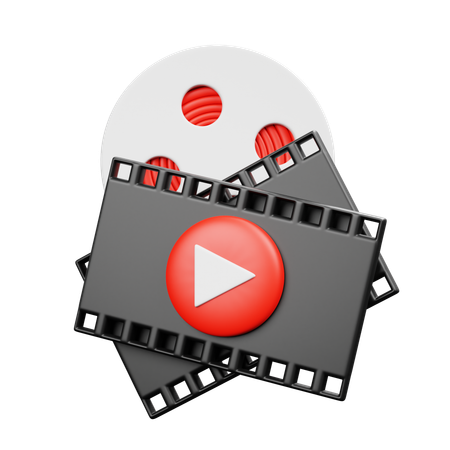 Roll Movie Pack  3D Icon