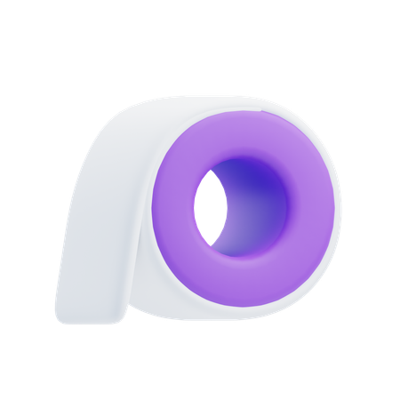 Roll Paper  3D Icon