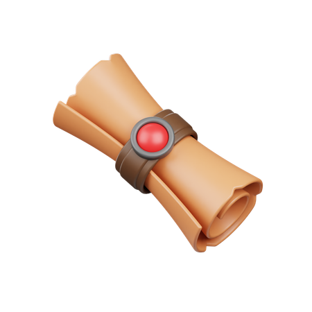 Roll Paper  3D Icon