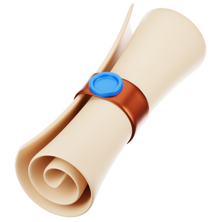 Roll Paper  3D Icon