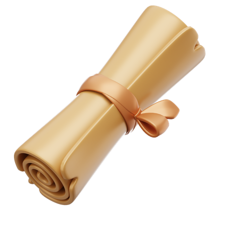 Roll Paper  3D Icon