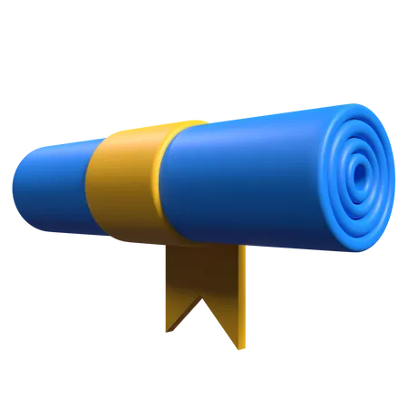 Roll Paper 3D Icon