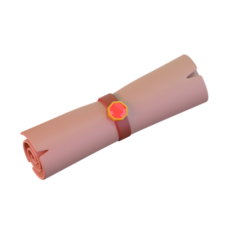 Rollenpapier  3D Icon