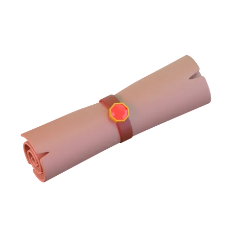 Rollenpapier  3D Icon