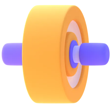 Rollenrad  3D Icon