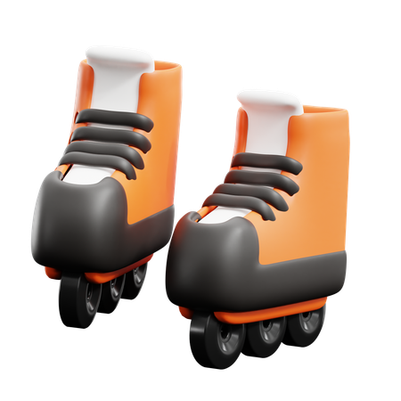 Rollers  3D Icon