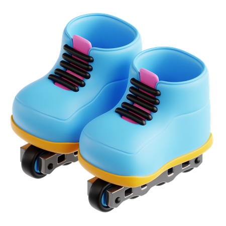 Rollers  3D Icon