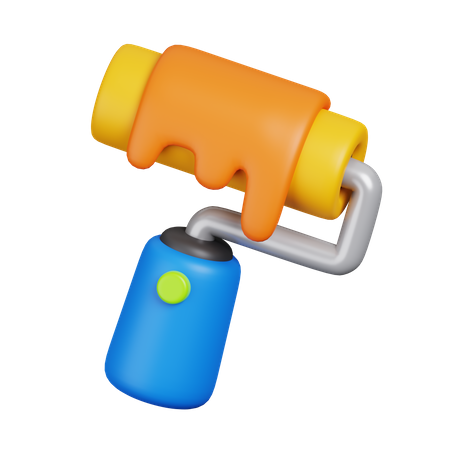 Roller  3D Icon