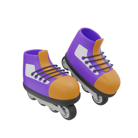 Rollers  3D Icon