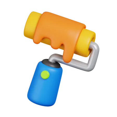 Roller  3D Icon