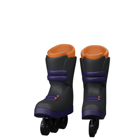 Roller Blade  3D Icon