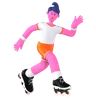 Roller Blade Player