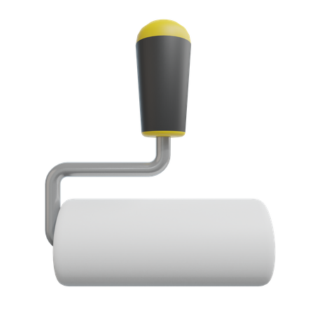 Roller Brush  3D Icon