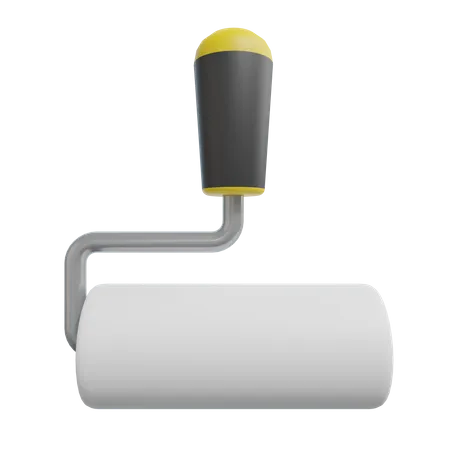 Roller Brush  3D Icon