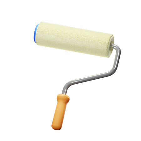 Roller Paint  3D Icon