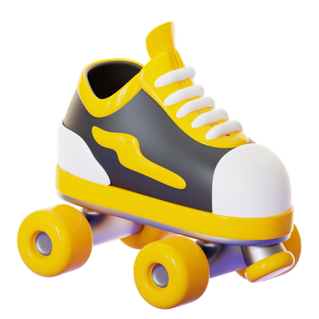 ROLLER SKATE  3D Icon