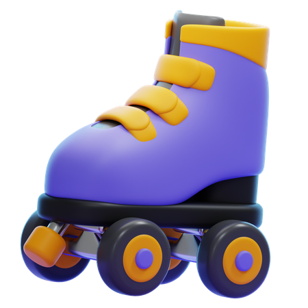 ROLLER SKATE  3D Icon