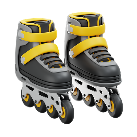 Roller Skating  3D Icon