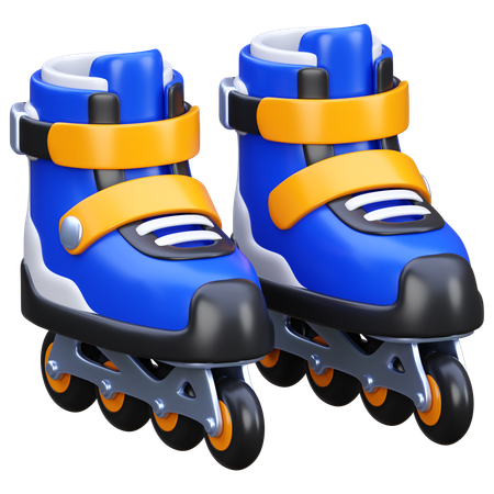 ローラースケート  3D Icon