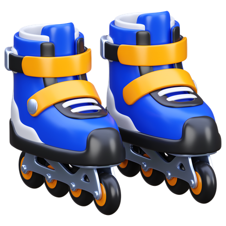 Roller Skating  3D Icon