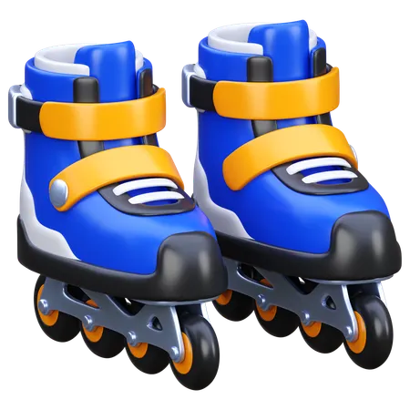 Roller Skating  3D Icon
