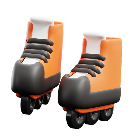 Rollerblade  3D Icon