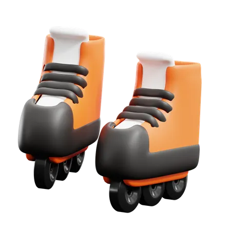 Rollerblade  3D Icon