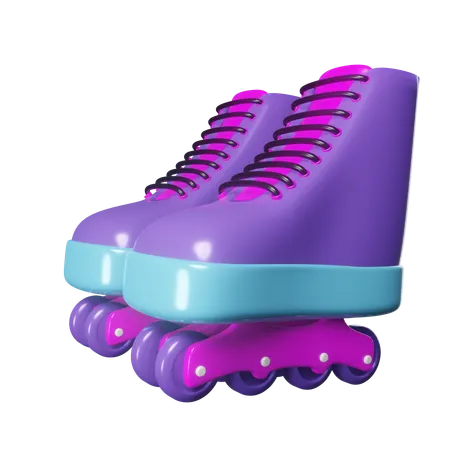 Rollerblade  3D Icon