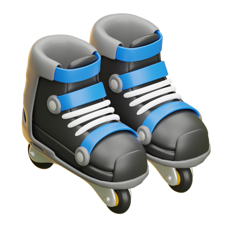 Rollerskate  3D Icon