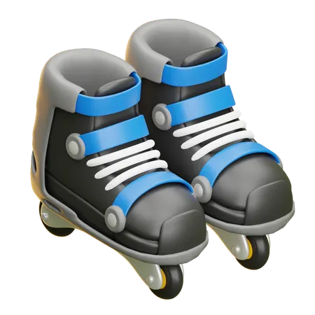 Rollerskate  3D Icon