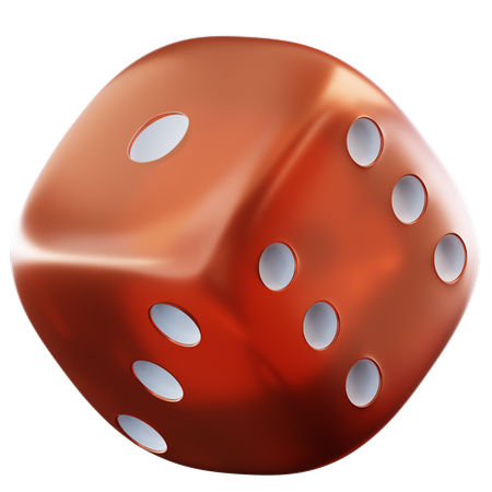 Rolling Dice  3D Icon
