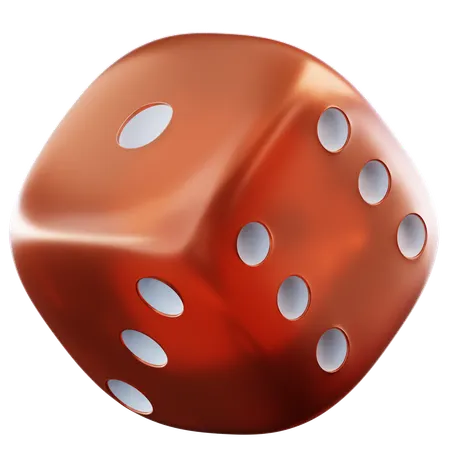 Rolling Dice  3D Icon