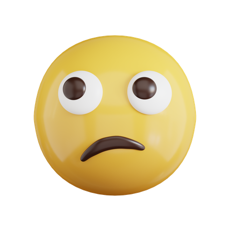 Rolling Eye Emoji  3D Icon
