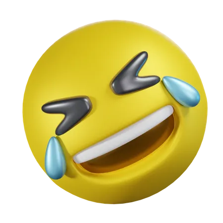 Rolling Laugh  3D Icon