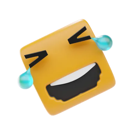 Rolling On Floor Laughing  3D Icon