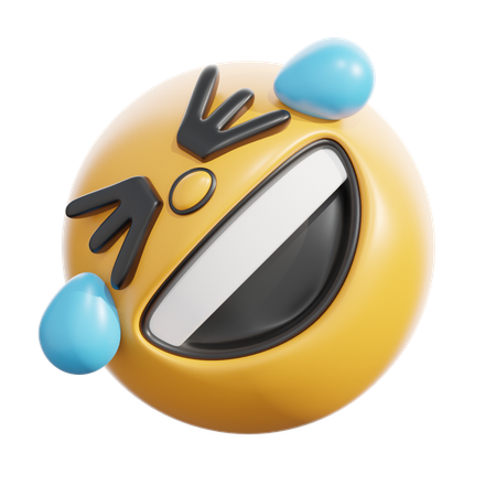 Rolling On The Floor Laughing  3D Icon