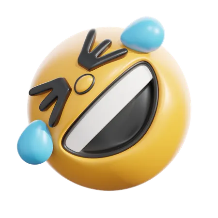 Rolling On The Floor Laughing  3D Icon