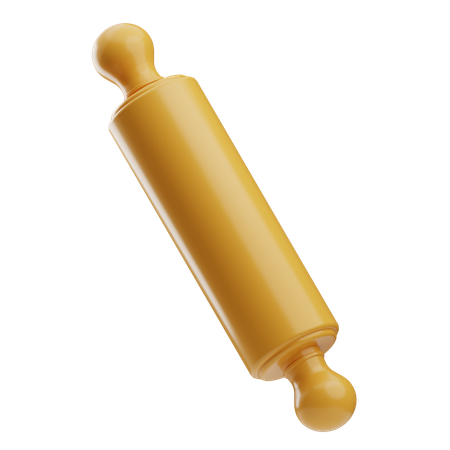 Rolling pin  3D Icon