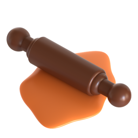 麺棒  3D Icon