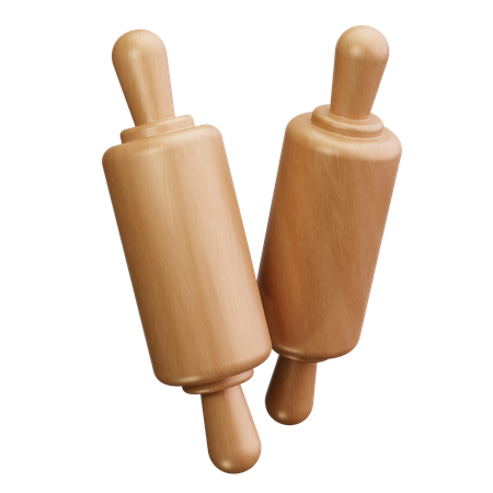 Rolling Pin  3D Icon