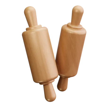 Rolling Pin  3D Icon