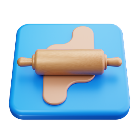 Rolling Pin  3D Icon