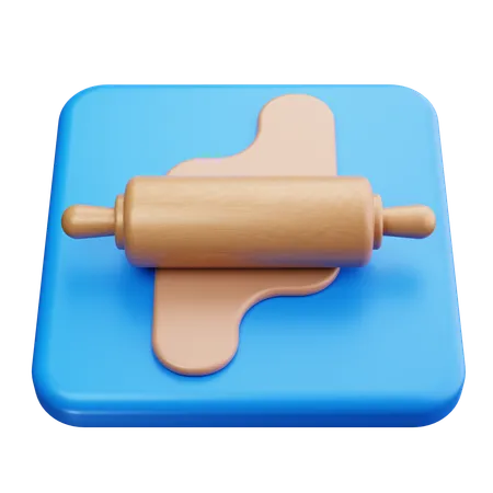 Rolling Pin  3D Icon