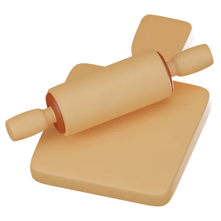 Rolling Pin  3D Icon