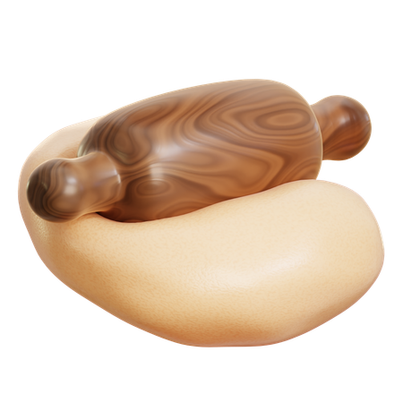 Rolling Pin  3D Icon