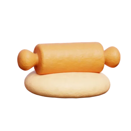 Rolling Pin  3D Icon