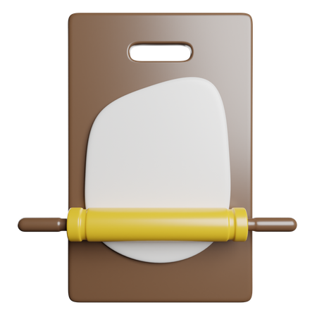 Rolling Pin  3D Icon