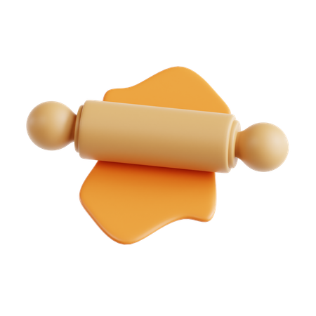 Rolling Pin  3D Icon